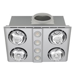 MERCATOR MAGNUS QUATTRO WHITE WITH 4 X 9W